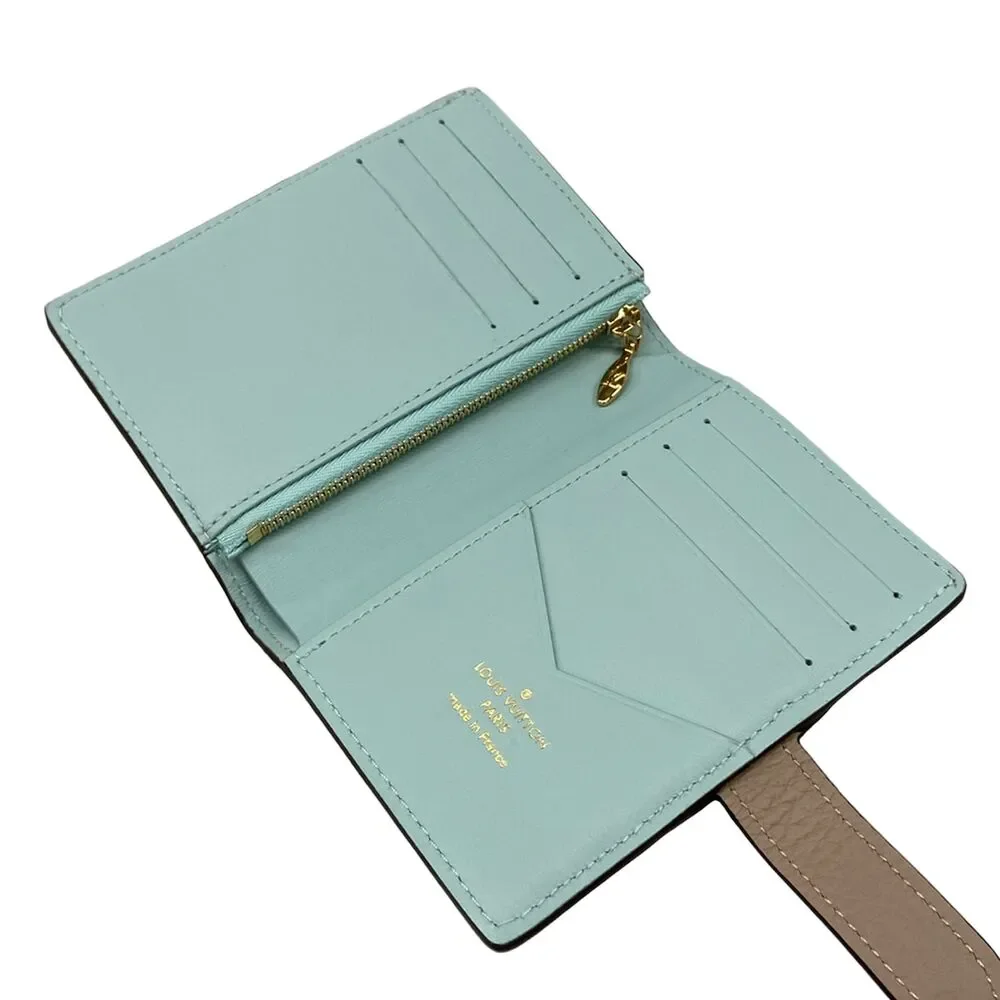 Louis Vuitton LV Vertical Wallet Compact Capucines Bifold Wallet M82198